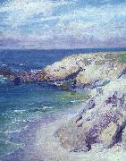 Guy Rose La Jolla Cove oil